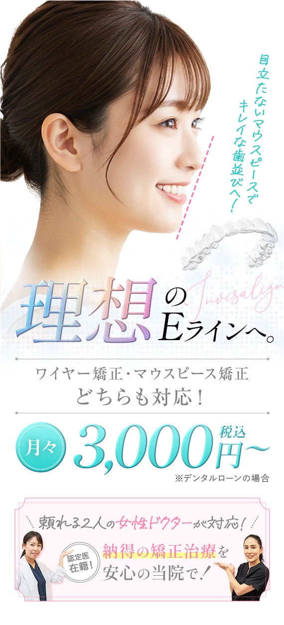 理想のEラインへ。